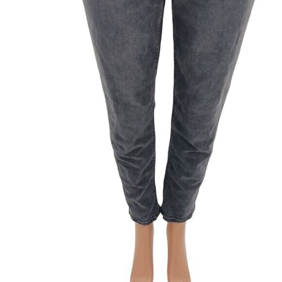 American Eagle Jeans Gray Denim Stretch Mom Jean Womens Size 2 - Picture 3 of 9